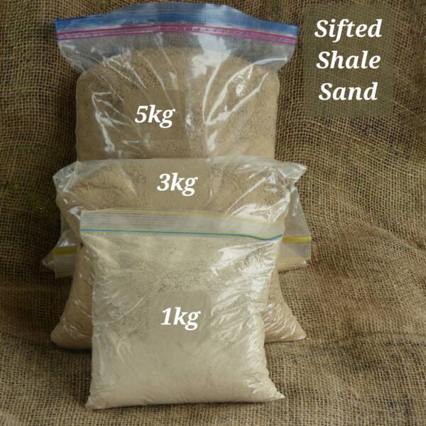 Pure NZ Sifted Shale Sand 5kg economy bag - Image 2